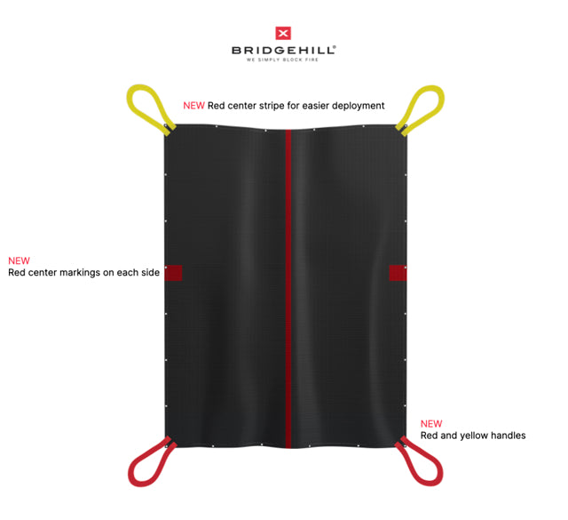 Car Pro X Heavy-Duty Fire Blanket (Reusable up to 30x for Firefighters) 20x26 ft / 66.14 lbs